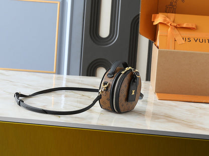 LLP116 Leather Bag 13-12-6.5CM Shoulder Bags