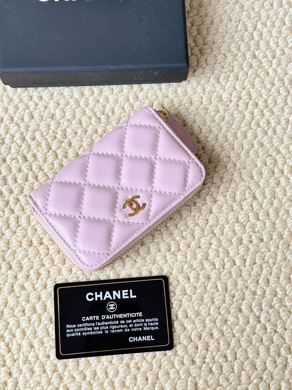 LCP21 Wallet Bag 10-9CM Leather bags with box