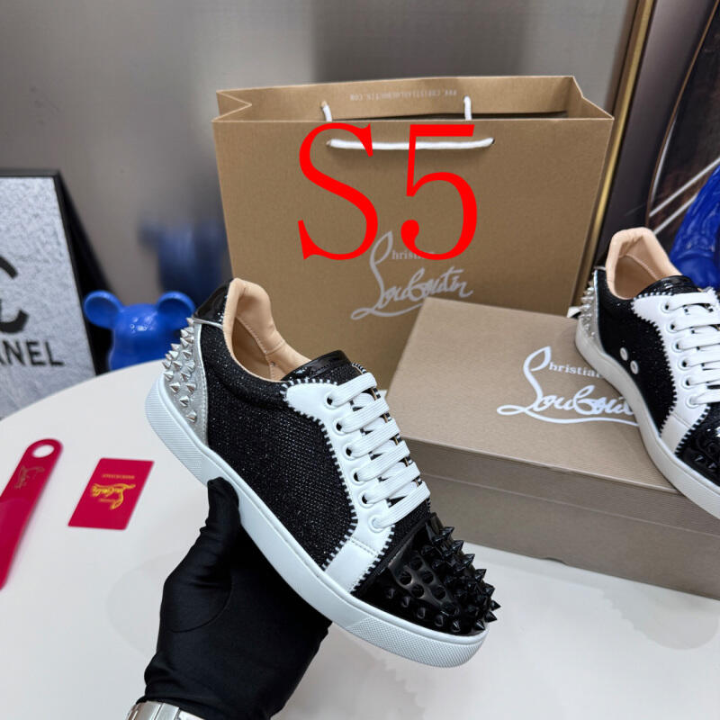 MCLS11 Women 35-40 and Men 40-45 Leather Shoes With Box