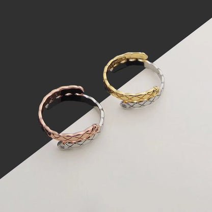 CJ02   Double color ring jewelry for lovers