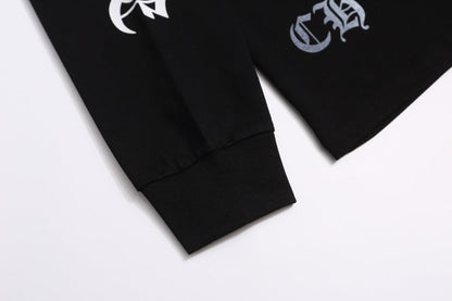 KLC22 New men's and women's pure cotton long sleeved casual clothes