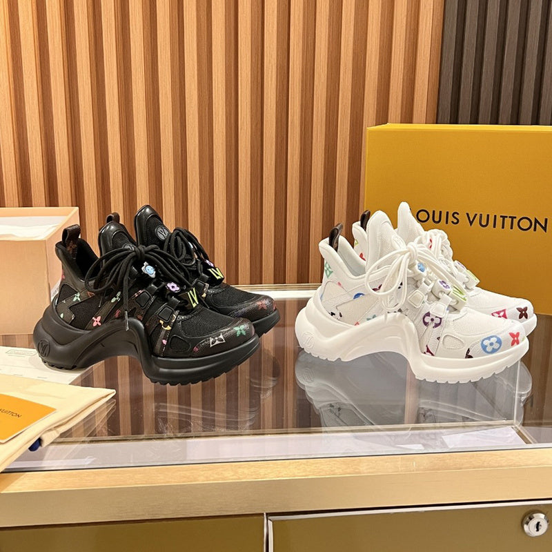 OLS37 Leather Women 5.5CM Shoes 35-41 with box