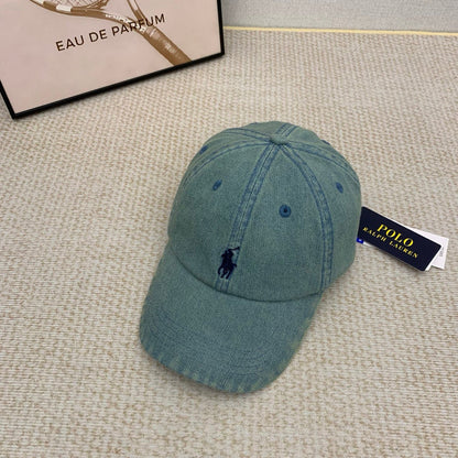 LFH1 New denim fabric baseball cap sun hat