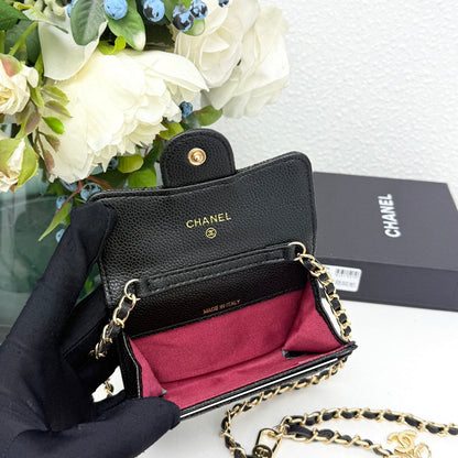 LCP04 Wallet Bag 13.1-7.5-2.1CM Leather bags with box