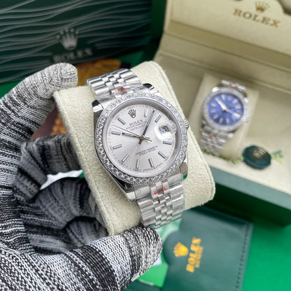 RW8  Men's and women's mechanical watches use 316L steel case  31/36/41*13mm