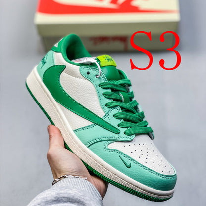 BNS52 Man And Women Leather Shoes 36-45 with box