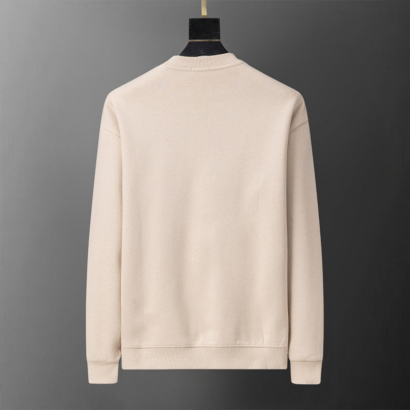 MOC037  New men's autumn and winter double-sided cotton new pullover hoodie clothing