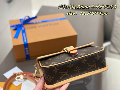 MLP06  Women's new fashion 18.5*6*11cm mini baguette bag