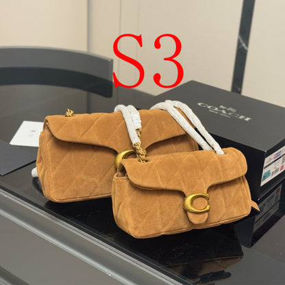 ACP07 Leather Bag 21-11CM 25-15CM Shoulder bags with box