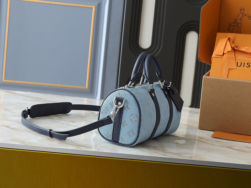 LLP198 Leather Bag 25-15-11CM Shoulder bags