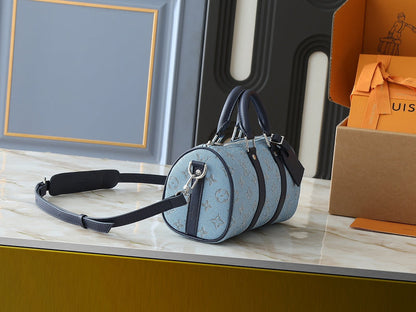 LLP198 Leather Bag 25-15-11CM Shoulder bags