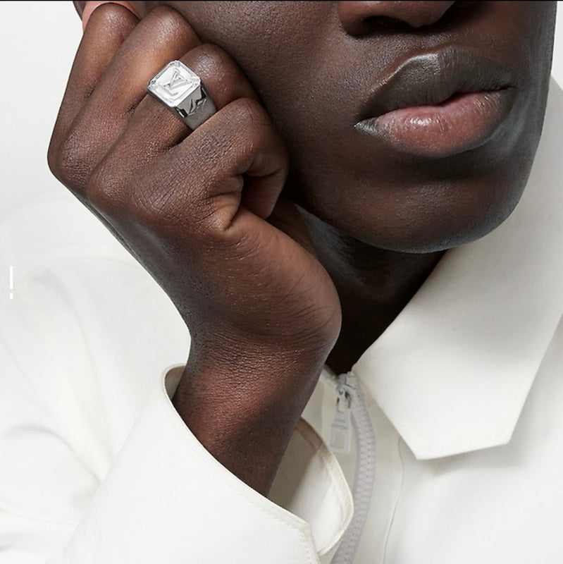 J139  Men's and women's titanium steel ring jewelry