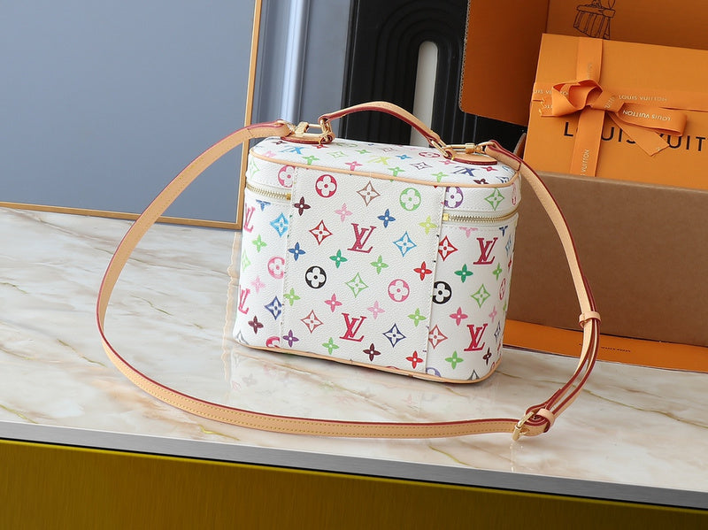 LLP036 Leather Bag 24-17-14CM Shoulder Bags