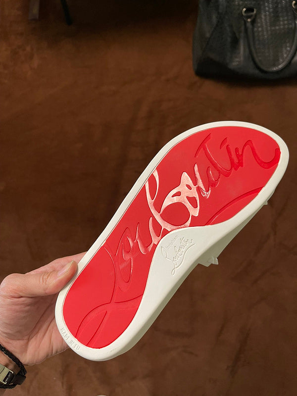 HJCL1 Leather Slipper Size 38-45 Shoes with box