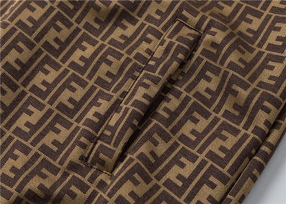 FDC16 New men's spring and autumn thin style outerwear+long pants pure cotton casual suit clothing