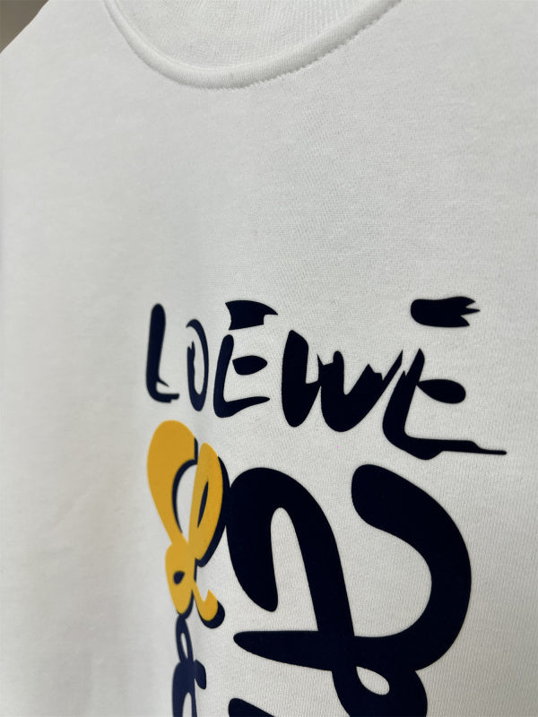 LOC39 New men's and women's round neck long sleeved sweatshirt casual clothes