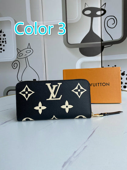 LLP39 Fashion zipper wallet portable wallet 19.5X10cm