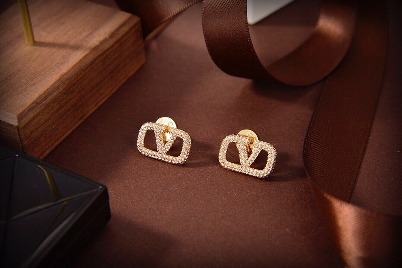 VLE1 Classic women earrings gold-plated jewellery