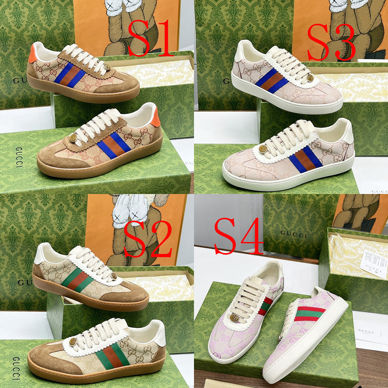 OGS41 Leather Women 35-42 And Men 40-46 Shoes With box