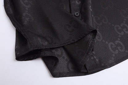 GUC082 New men's shirt with long sleeves Clothing