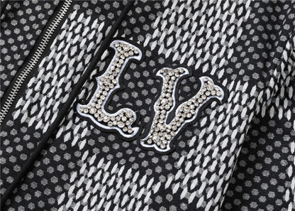 LVC025 New men's spring and autumn thin style outerwear+long pants pure cotton casual suit clothing