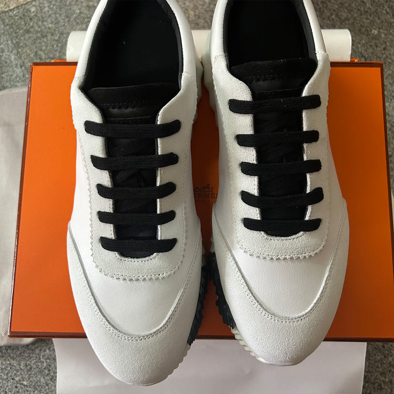 BMHS9 Leather Shoes Women35-41 Man 40-44 with box