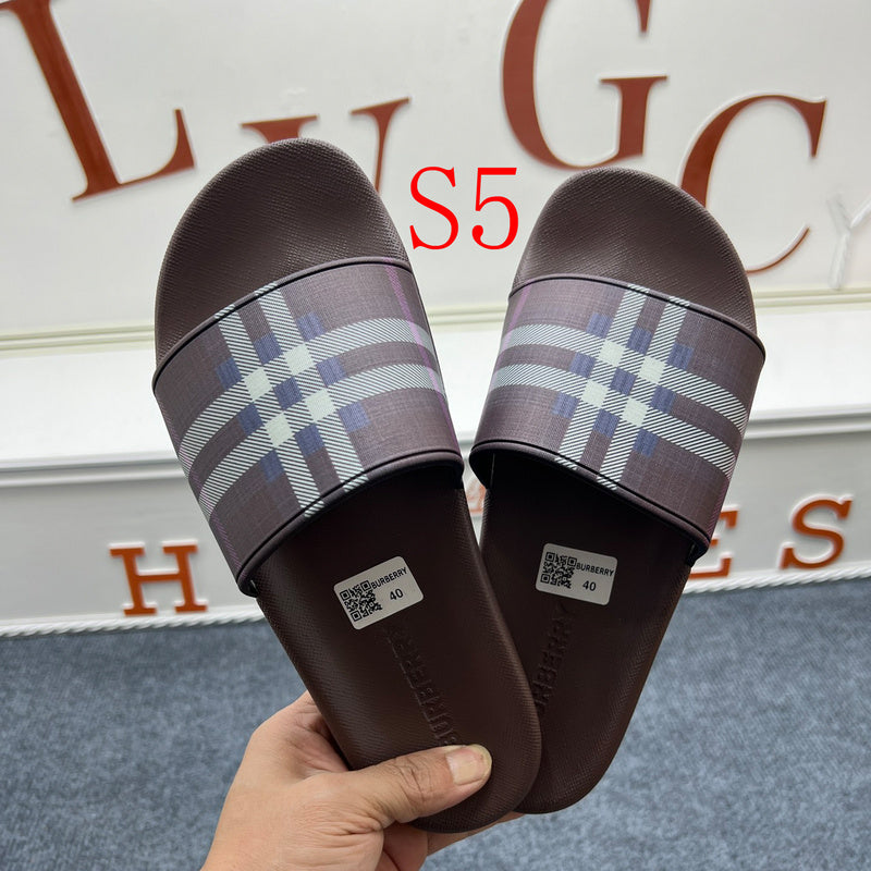 YBS01 Couples slipper Leather Shoes 36-46 with box