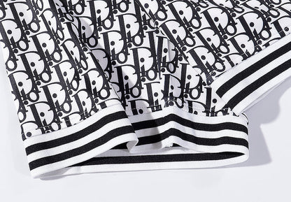 DIC76  Classic full-print custom-made embossed shorts