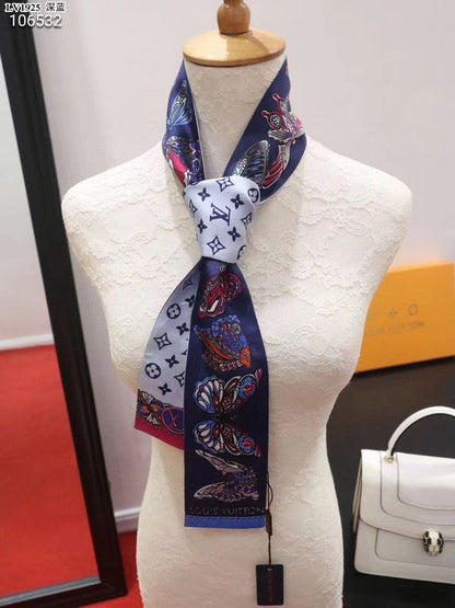 LSC9 Real Silk 8-120CM scarf