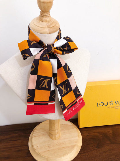 XLC7 Silk satin 8-120CM scarf