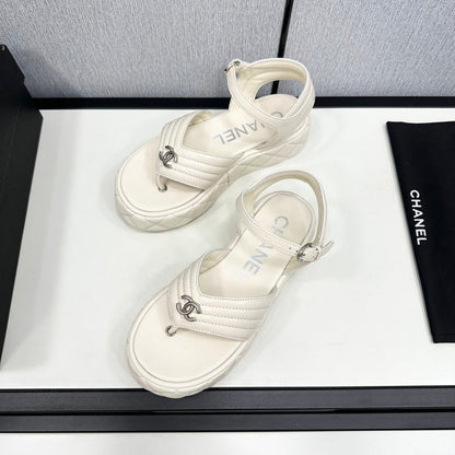 MBCS2 Leather Slippers Size 35-40 Shoes with Box