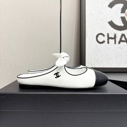 MBCS11 Leather Slippers Size 35-40 Shoes with Box