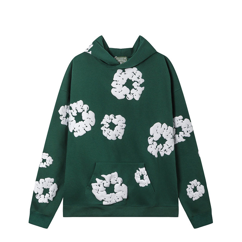 MMC2  New Kapok Flower Set Hoodie+Sports Pants clothes