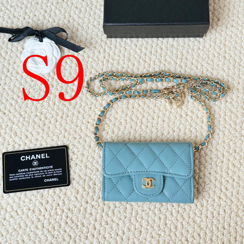 LCP02 Wallet Bag 13.1-7.5-2.1CM Leather bags with box