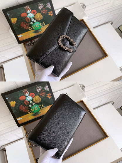 LGP04 High quality leather bag 20x13x6CM with box