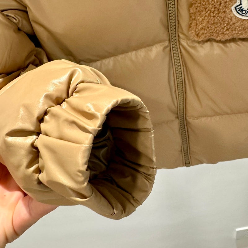 043023  Men's and women's lamb wool collar pocket decoration down   kids  jacket clothes