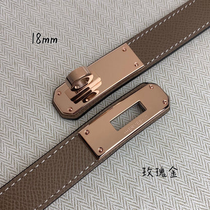 HBL7 Real leather 1.8CM 95-110CM Belt with all packing