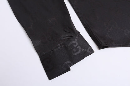 GUC082 New men's shirt with long sleeves Clothing