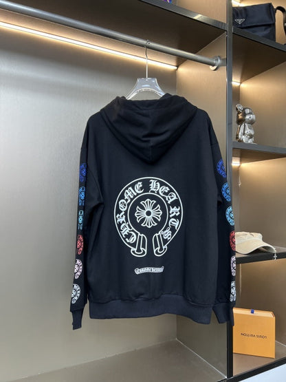 KLC24  New men's and women's high-quality spring and autumn hoodie hooded sweatshirt Clothing