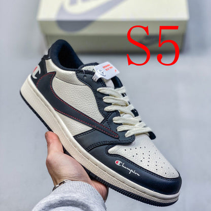 BNS52 Man And Women Leather Shoes 36-45 with box