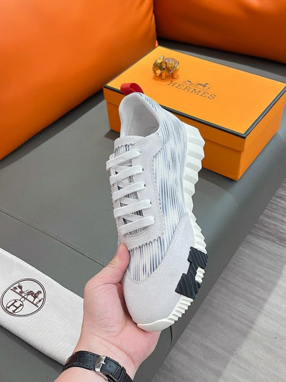 BMHS0 Leather Shoes Women35-41 Man 40-44 with box