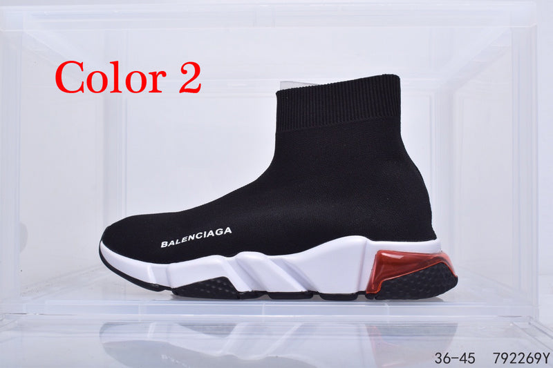 BBS9 Fashion new men's and women's short boots casual shoes 36-45