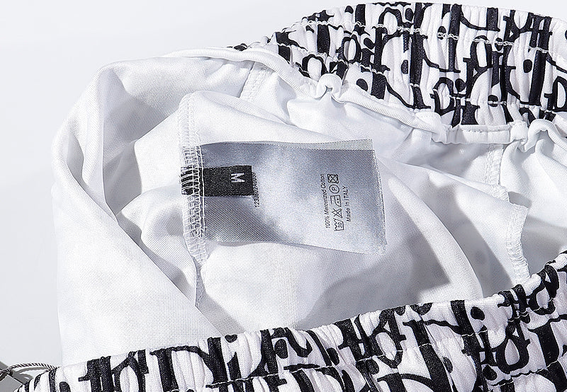 DIC76  Classic full-print custom-made embossed shorts