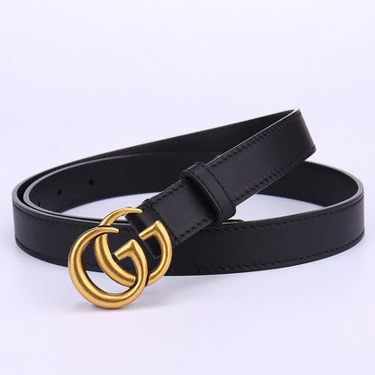 GCBL14 wide 2.0cm 3.0cm 3.5cm 4.0cm total length 95-125cm Leather Belt High Quality With packing