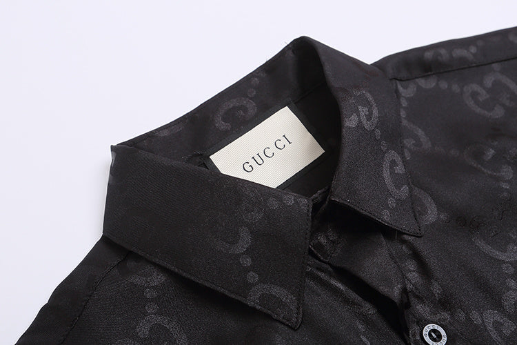 GUC082 New men's shirt with long sleeves Clothing