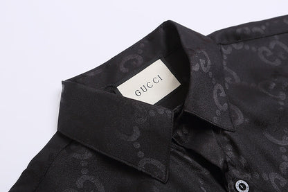 GUC082 New men's shirt with long sleeves Clothing