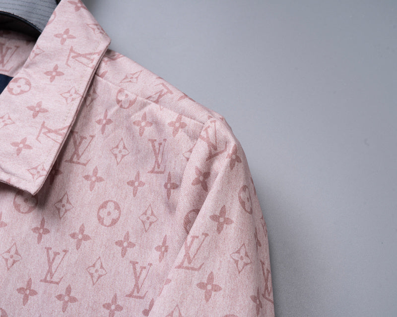 LVC030 New men's and women's autumn and winter new stand up collar jacket woven jacquard clothing