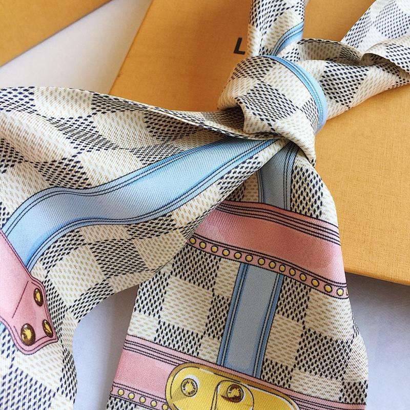 LSC40 Silk satin 8-120CM scarf