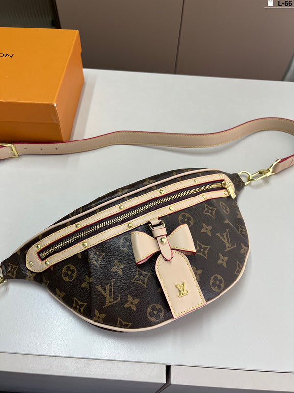MLP5 Leather Bag 31-18CM Shoulder bags With box