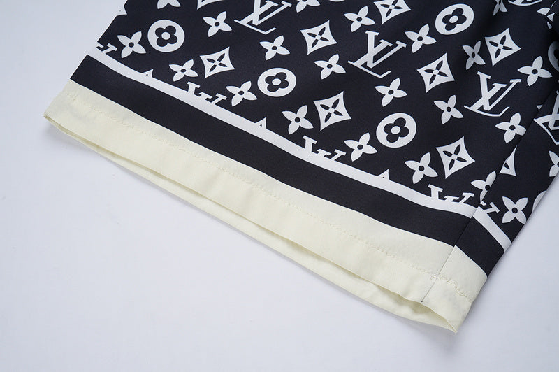 LVC241 New Fashion Summer Suit Short Sleeve Shirt Shorts